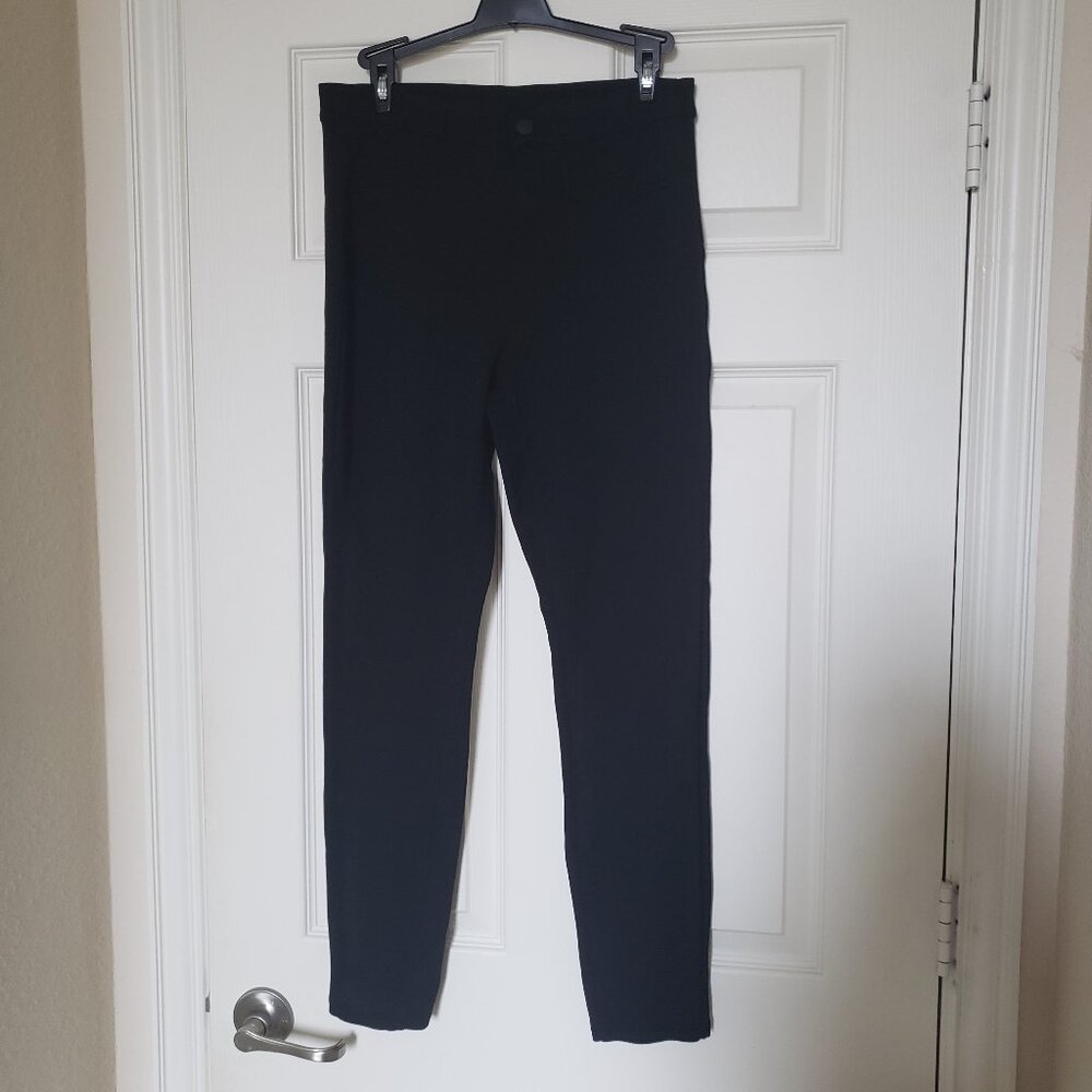 Jason Wu Women's Pull-On Black Stretch Ankle Length Pants - Size 8 - EUC